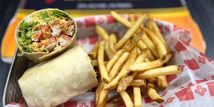 Maloney's chicken bacon ranch wrap from sandwiches menu